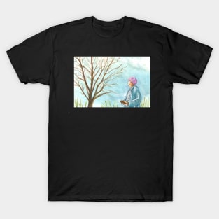 Jimin Spring Day BTS Watercolor Painting T-Shirt